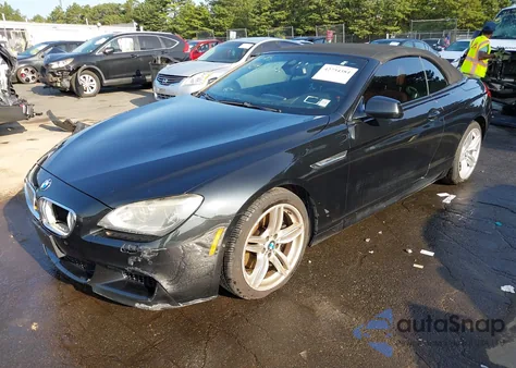 2015 BMW 650I xDrive from USA, damaged, VIN WBAYP1C52FD216944